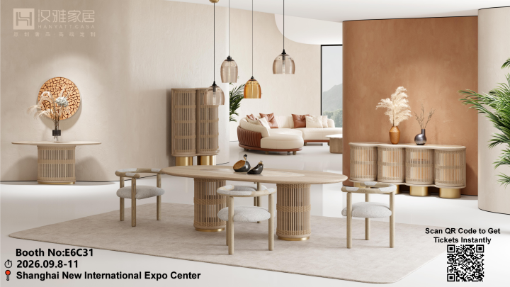 A Dialogue Between Eastern Craftsmanship and Global Design | HANYATT CASA × Furniture China